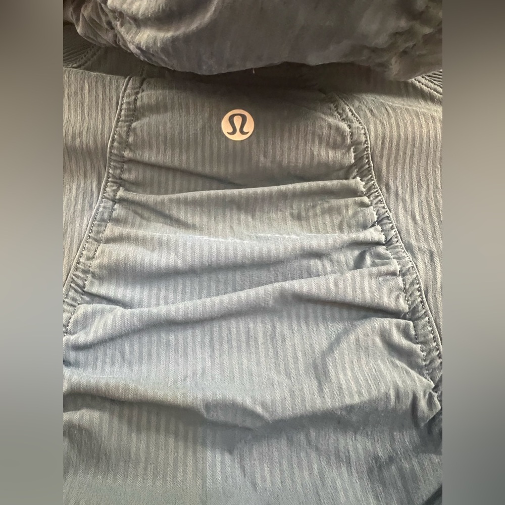 Lululemon Dance Studio  Reversible Jacket Rib Sleeve Petrol Blue H. - Picture 12 of 14